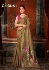 Sridevi by Gobuni Khadi cotton saree collections